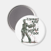 Zombiës zijn te veel mensen magneet (Voorkant / Achterkant)