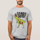 Zombiesaurus T Shirt Design (Voorkant)
