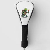 zombieschildpad golfheadcover (Voorkant)