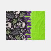 Zombieslib Fleece Deken (Voorkant (Horizontaal))