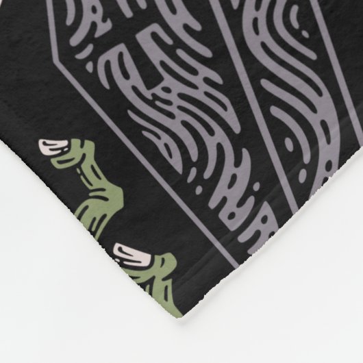 Zombieslib Fleece Deken (Hoek)