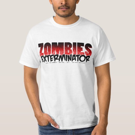 Zombiësuitroeiing T-shirt (Voorkant)