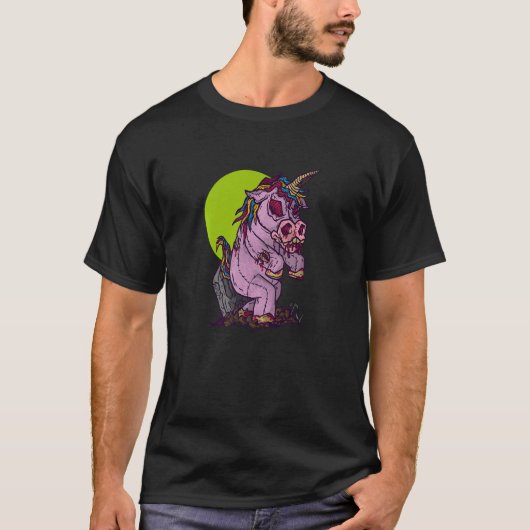 Zombieunicorn T-shirt (Voorkant)