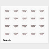 ZombieVerse Ronde Sticker (Vel)
