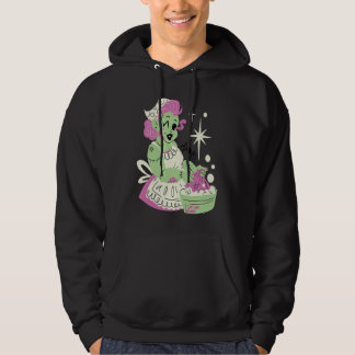 Zombievrouw Moeder Schoon Halloween Hoodie