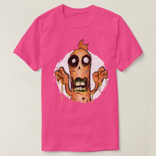 zombieworst t-shirt (Design voorkant)