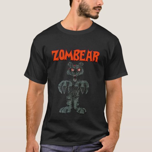 ZombieZ ZOMBEAR MANNEN T-SHIRT (Voorkant)