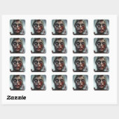 zombificerende stickers (Vel)