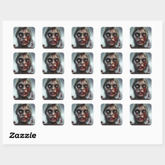 zombificerende stickers (Vel)