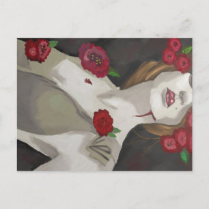 Zombified Beauty Briefkaart