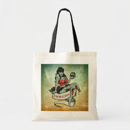 Zombilicious Zombie Girl Tote Bag