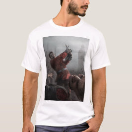 ZombiU Zombi horror game concept art Queen's guard T-shirt