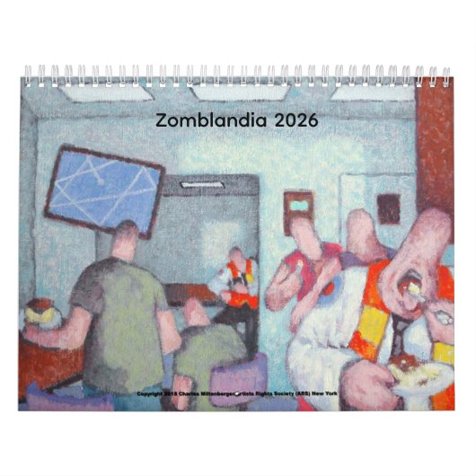 Zomblandia 2026 Agenda Kalender (Hoes)