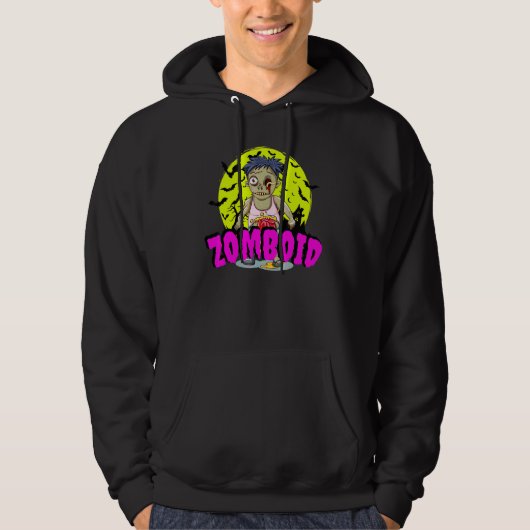 Zomboid Jongens Zombie Kind Hoodie (Voorkant)