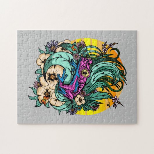 Zomboomkikker Legpuzzel (Horizontaal)