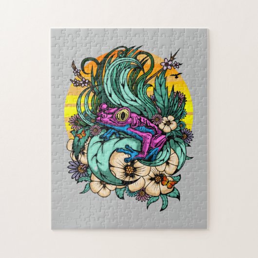 Zomboomkikker Legpuzzel (Verticaal)