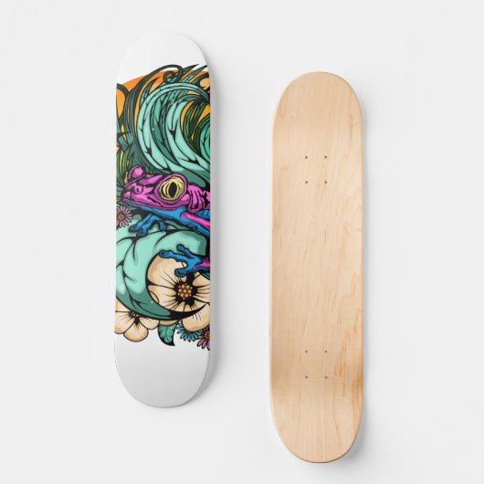 Zomboomkikker Persoonlijk Skateboard (Voorkant)