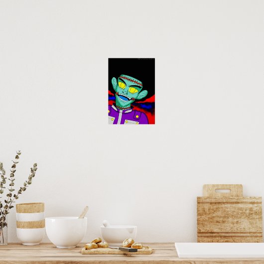 Zomboy poster (Keuken)