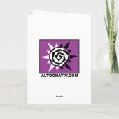 Zombunz Birthday Kaart (Achterkant)