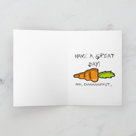 Zombunz Birthday Kaart (Binnen)