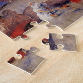 Zomdag aan de zeezijde (strand landschap) legpuzzel (Zijkant)