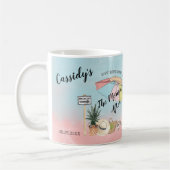 Zomdag bij de strand 21e verjaardag koffiemok (Links)