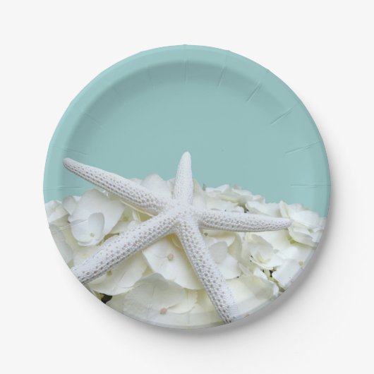 Zomdag Floral, dag met grote staarten Papieren Bordje (Voorkant)