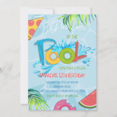 Zomdag in de Zwemenpartij Kaart (Voorkant)