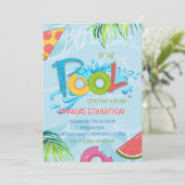 Zomdag in de Zwemenpartij Kaart (Staand voorkant)