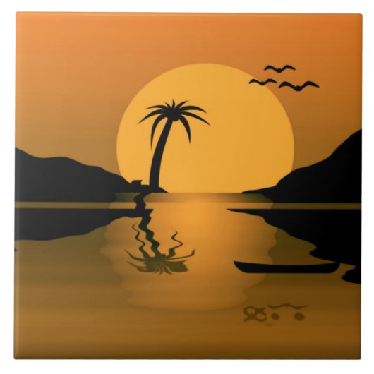 Zomdag reflecteren tegeltje (Voorkant)