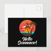 Zomdag Surf Zee Cool Sun Funny Gift Briefkaart (Voorkant / Achterkant)