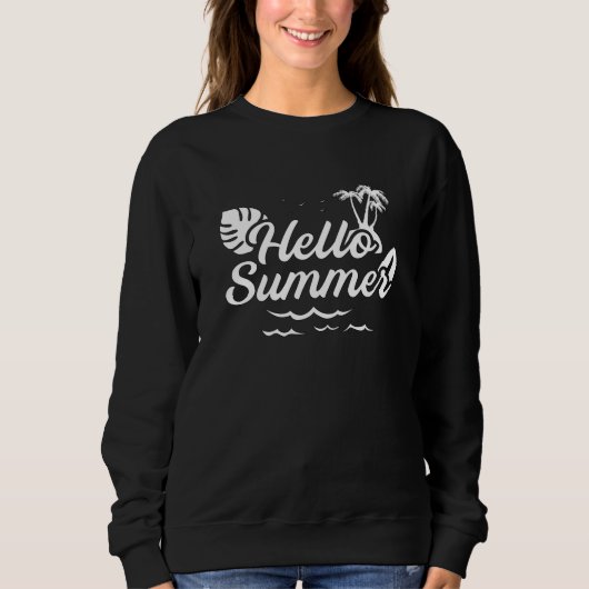 Zomdag Surf Zee Cool Sun Funny Gift Trui (Voorkant)