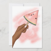 Zomdag vakantievakantie kaart (Voorkant)