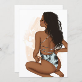 Zomdag vakantievakantie kaart