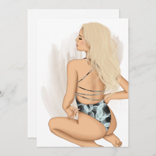 Zomdag vakantievakantie kaart (Voorkant / Achterkant)