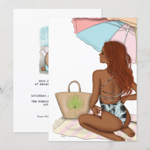 Zomdag vakantievakantie kaart