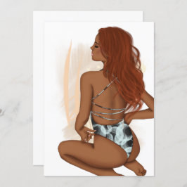 Zomdag vakantievakantie kaart