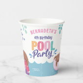 Zomdag van de zomer papieren bekers (Rechts)