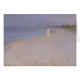 Zomdagavond bij de zuidstrand, Skagen, 1893
