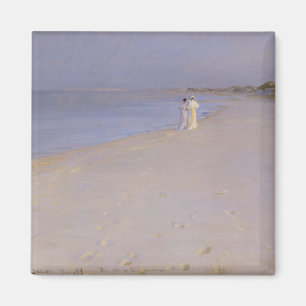 Zomdagavond bij de zuidstrand, Skagen, 1893 Magneet