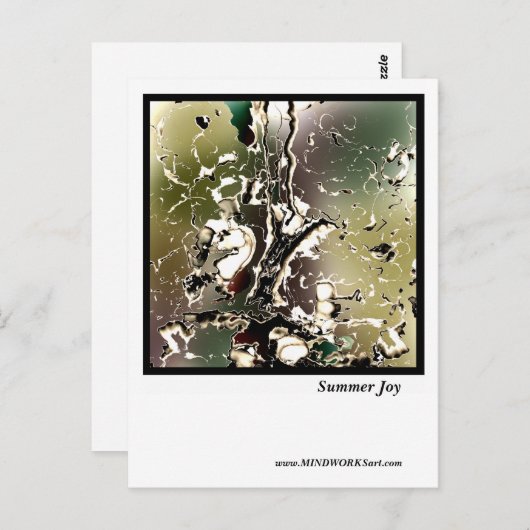 Zomenavond Briefkaart (Voorkant / Achterkant)