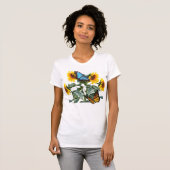 Zomenbloemen en vlinderbloemigen t-shirt (Voorkant volledig)