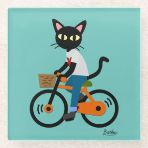 Zomencyclus Glazen Onderzetter