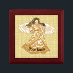 Zomengel Christelijk Cadeaudoosje<br><div class="desc">Zomer Engel Sieraden Doos, Engel T-shirts en Engel geschenken door ArtMuz Illustratie. Charmant bijpassende Summer Angel t-shirt, canvas tas, mok, pet. Engel geschenken zijn een doordachte en betekenisvolle manier om iemand die je zorg show. Engelengeschenken kunnen religieus of seculier van natuur zijn en kunnen voor elk budget worden gevonden. Engel...</div>