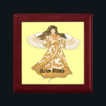 Zomengel Christelijk Cadeaudoosje<br><div class="desc">Zomerengel sieraden doos, engel t-shirts en engel geschenken door ArtMuvz Illustratie. Charmante bijpassende Summer Angel t-shirt, canvas tas, mok, pet. Engelengeschenken zijn een doordachte en betekenisvolle manier om iemand die je geeft een show te geven. Of je nu op zoek bent naar een cadeau voor een vriend, familielid of geliefde,...</div>