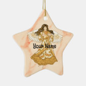 Zomengel Christelijk Keramisch Ornament (Rechts)