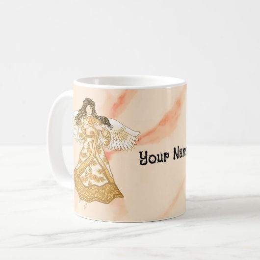 Zomengel Christelijk Koffiemok (Voorkant links)