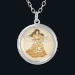 Zomengel Christelijk Zilver Vergulden Ketting<br><div class="desc">Summer Angel ketting, T-shirts en Angel geschenken van ArtMuvz Illustration. Charmant Angel t-shirt, Christelijk Angel verjaardagscadeaus en kerstcadeaus, canvas tas, mok, pet. Engelgeschenken zijn een doordachte en betekenisvolle manier om iemand te shows die je belangrijk vindt.Engelgeschenken kunnen religieus of seculier van natuur zijn en kunnen voor elk budget worden gevonden....</div>