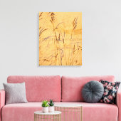 Zomentgrassen en Poster van de schaduwen Canvas Afdruk (Insitu (Woonkamer))