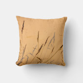 Zomentgrassen en Poster van de schaduwen Kussen (Voorkant)